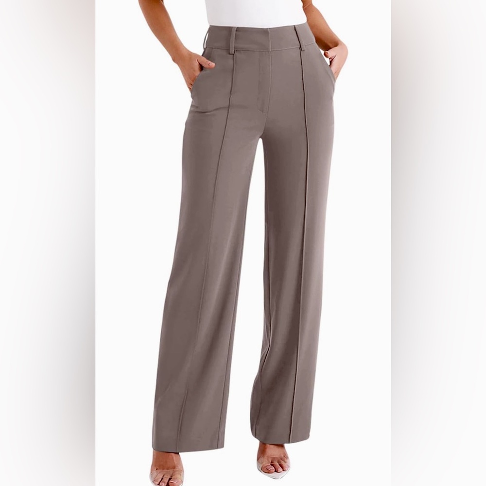 NIMIN Business Casual High Waist Wide Leg Trousers Small -(NWOT)